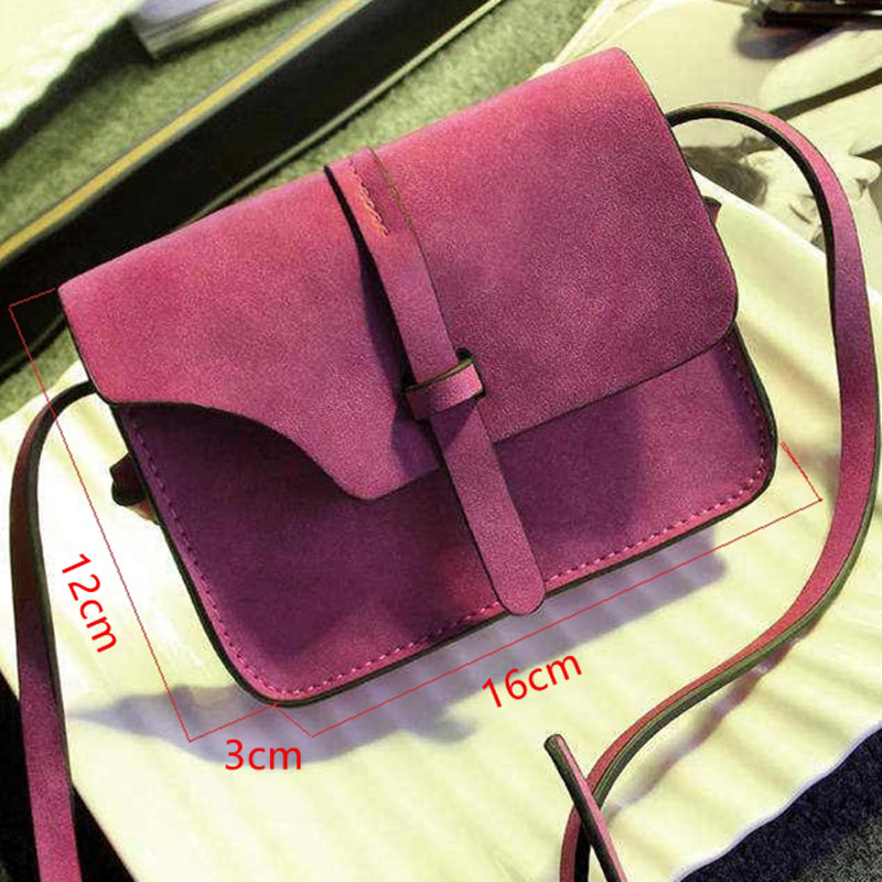 frühling und Sommer Damen Messenger nubuk Leder Mini Crossbody Taschen Vintage Damen Umhängetasche