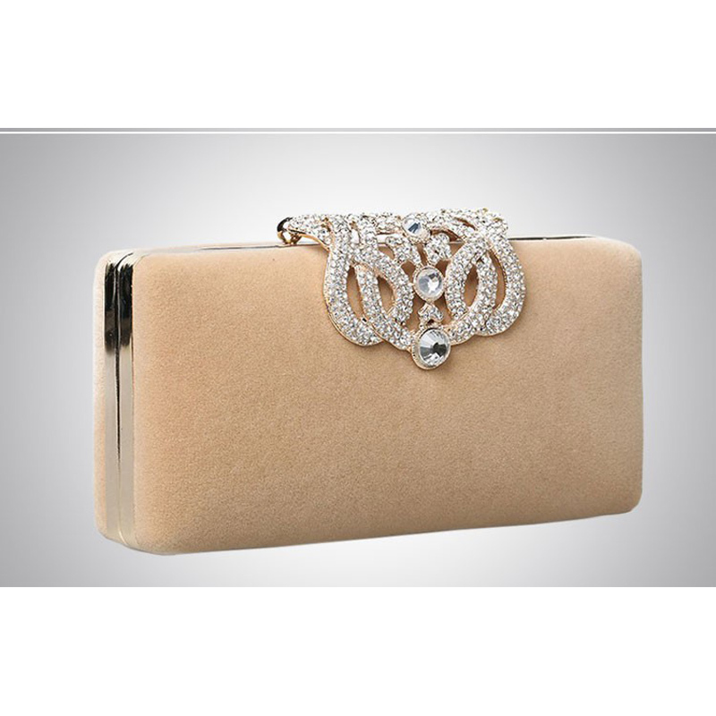 Crown strass Damen hochzeit Geldbörse abend kupplung luxus original Tasche Designer marke weibliche mini Handtasche