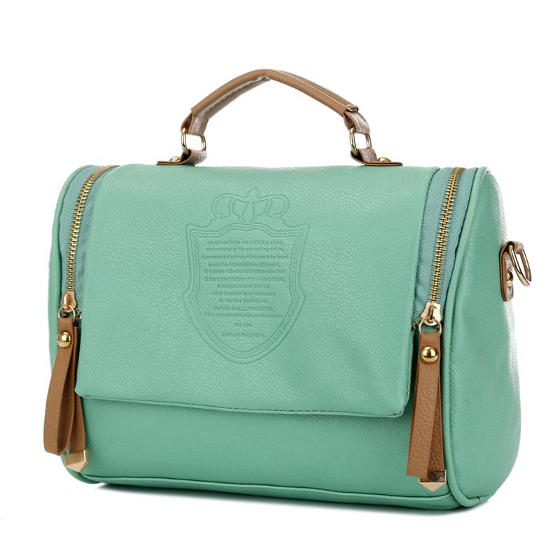 Neue herbst mode adrette stempel einer Umhängetaschen Damen messenger bags