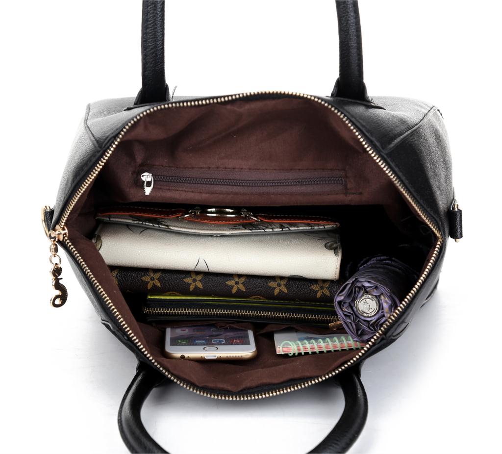 Tasche mode Taschen patchwork nubukLeder Damen Handtasche smiley Umhängetaschen freies verschiffen