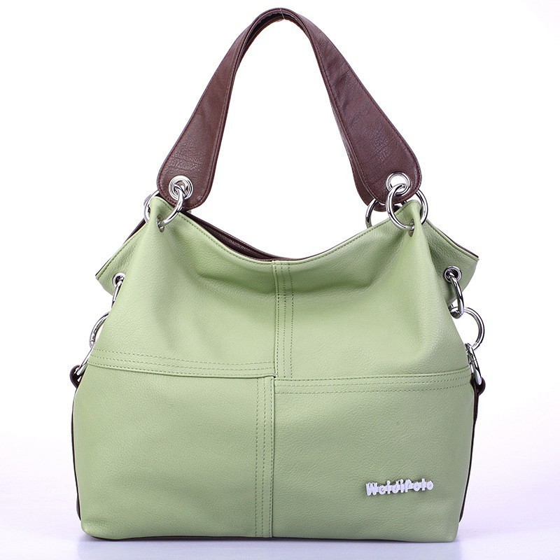 HOT Item Damen Handtaschen Pu Leder Taschen Damen Umhängetasche Splice pfropfen Schulter Crossbody Taschen