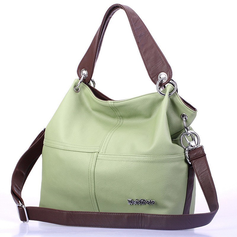 HOT Item Damen Handtaschen Pu Leder Taschen Damen Umhängetasche Splice pfropfen Schulter Crossbody Taschen