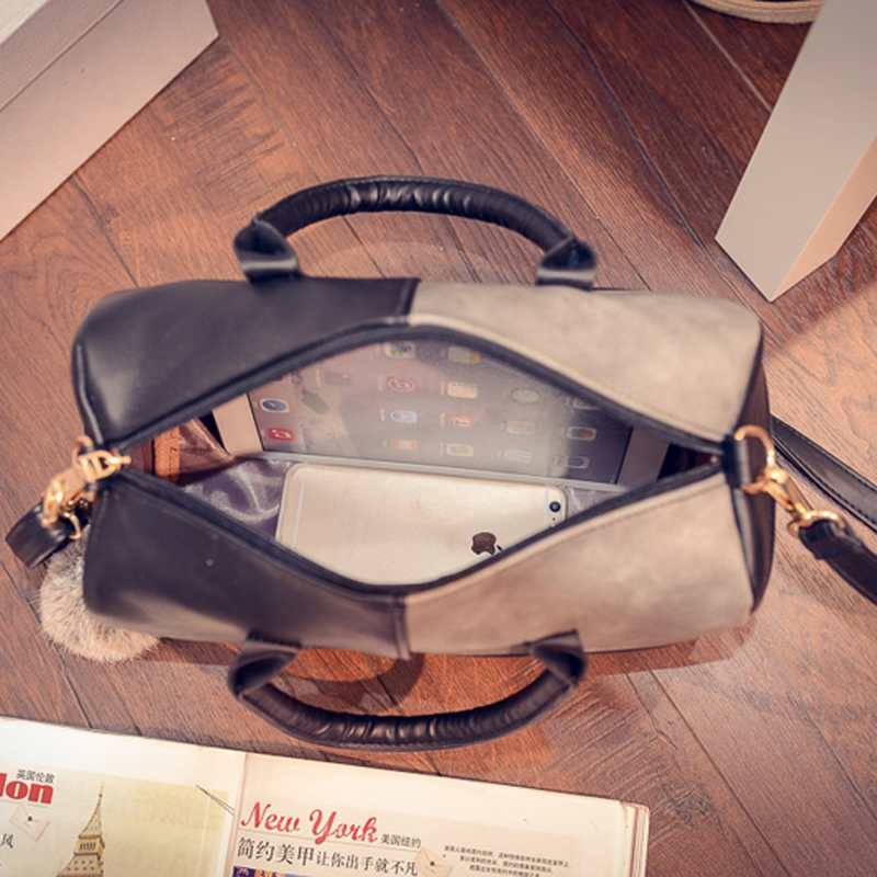 neue bolsas Damen Leder schulter Handtaschen berühmten designer marken hohe qualität Boston multicolor