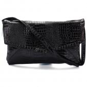 Damen Handtasche Krokodil Abendtaschen Serpentinenmuster hohe Qualität PU Leder Tageskupplung Damen Tageskupplunge
