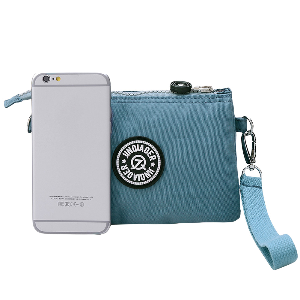 neue Mode Damen Handtasche Nylon Wasserdicht Mehrere Reißverschluss Taschen Umhängetasche Hochwertigen