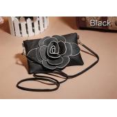 Heiße Neue Mode Große Blume Faux Pu Leder Kupplung Sling Umhängetaschen Handtasche Lässig