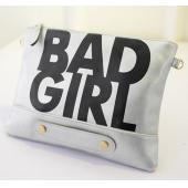 Mit Gute Geschenke Europäische trendy BAD GIRL buchstaben Handtasche Damen schulter Tasche ipad Damen