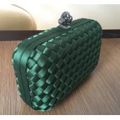 Damen luxus sterne 100% neue handgemachte dame gestrickte Knoten Clutch Abendtasche Mode Damen Formale Abend Cluth