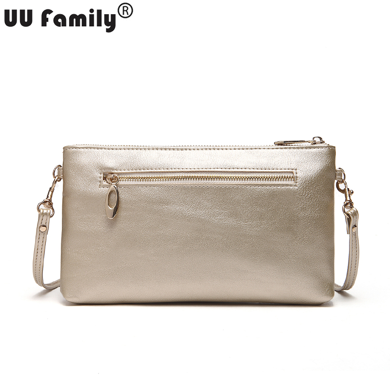 UU Familie Tag Kupplung Armband Damen Schminktäschchen Geldbörse mit abnehmbarer Schultergurt Münze