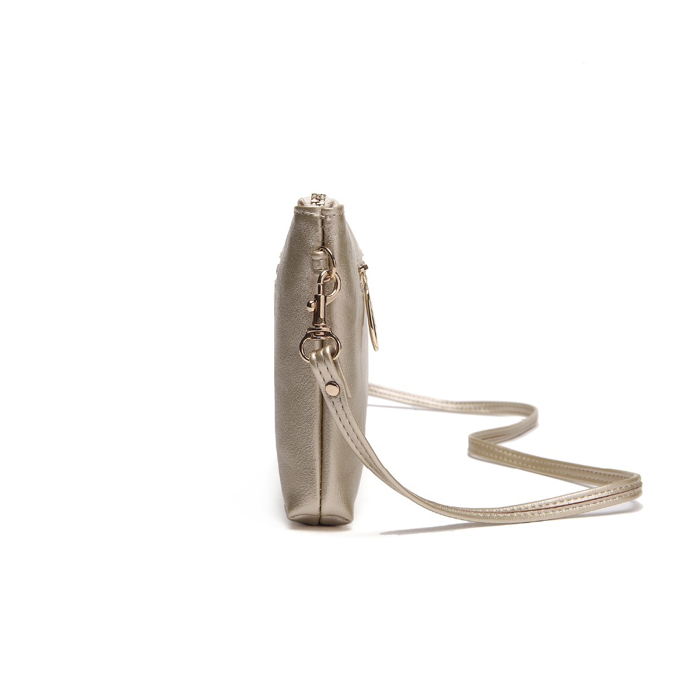 UU Familie Tag Kupplung Armband Damen Schminktäschchen Geldbörse mit abnehmbarer Schultergurt Münze