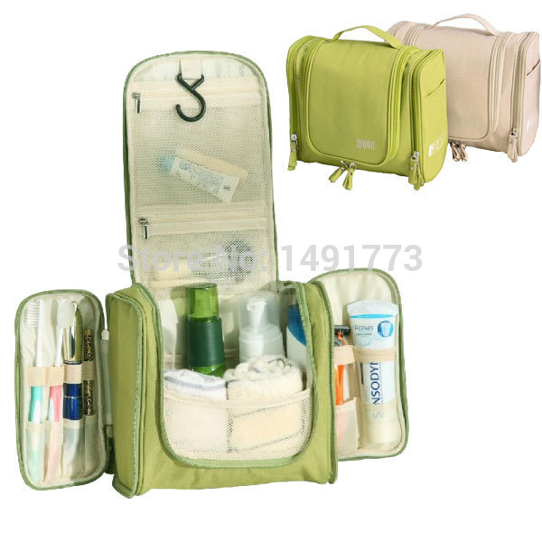 Herren Damen Mode Wasserdichte Polyester Kosmetik Make Up Hängenden Reise Kulturbeutel