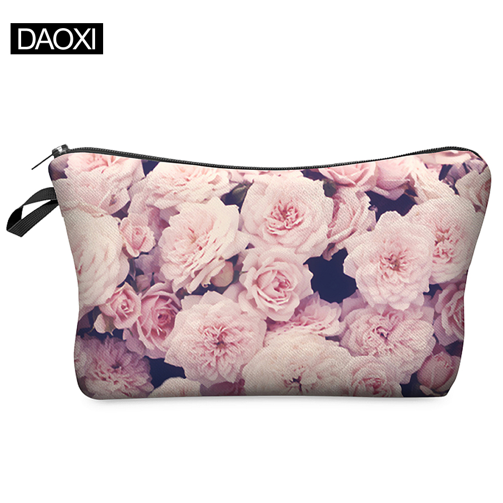 neue Mode 3d Druck Damen Make up Taschen mit Multicolor Muster für Reisen einfach