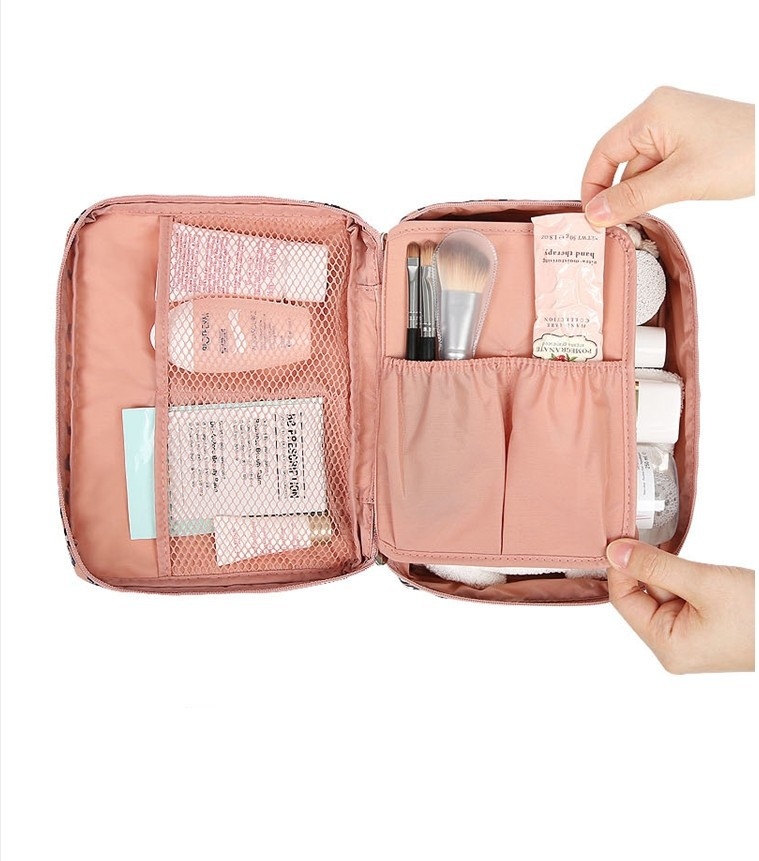 Damen ReiseGeldbeutel Organizer Cute Kosmetik bilden Aufbewahrungstasche Tasche hohe Qualität Dame Toilettartikel