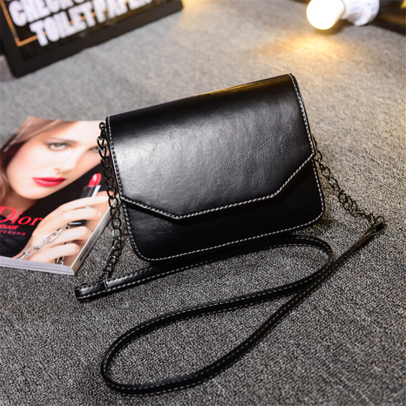 Neue schwarze kleine Ketten Handtaschen hotsale dame parteiHandtasche Damen umschlag kupplung berühmte marke cross