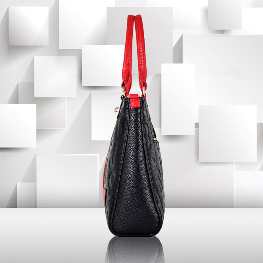 Damen Leder Handtaschen set Mode Geldbörsen und Handtaschen Damen Berühmte marke Luxus Handtaschen Damen