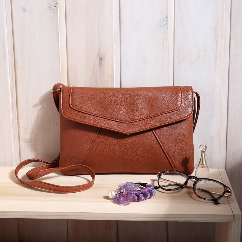 Neue Mode Vintage Damen Hülle Tasche Leder Umhängetasche Handtasche Schulter Crossbody Umhängetasche