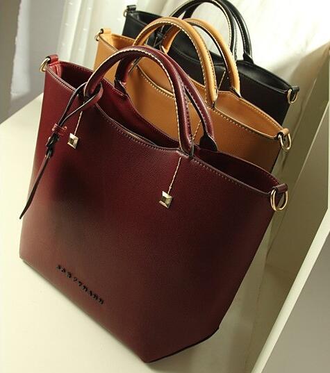 Mode Marke Damen Geprägtem Leder Handtaschen Damen Satchel Bags KreuzSchultertaschen Damen Große