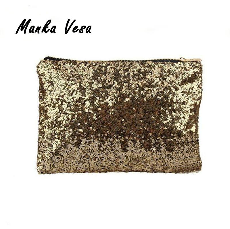 Werbe Mode Damen Clutch Dazzling Pailletten Glitter Funkelnde Handtasche Abendtasche Großhandel Gute