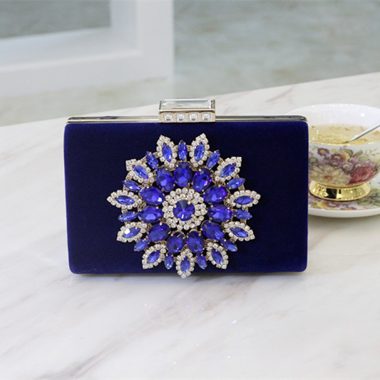 neue Einseitig Sonne Diamant Kristall Abendtaschen Kupplung Tasche Hot Styling Tageskupplungen Dame Hochzeit Damen