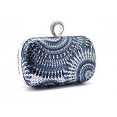 neue Damen Kupplungs knöchel Schellt Abendtasche Damen Party Hochzeit Braut Mode Brieftasche Tag Kupplung Make Up