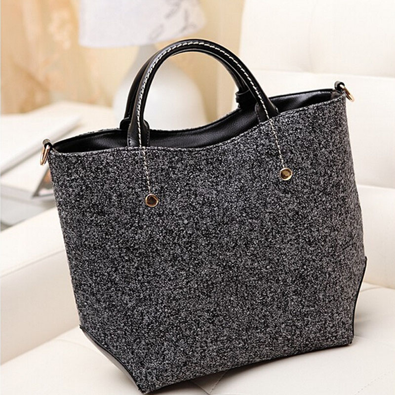 Magie fisch neues Europa und Amerika Damen messenger bags vintage woll Tasche farbe Handtasche woolen umhängetasche