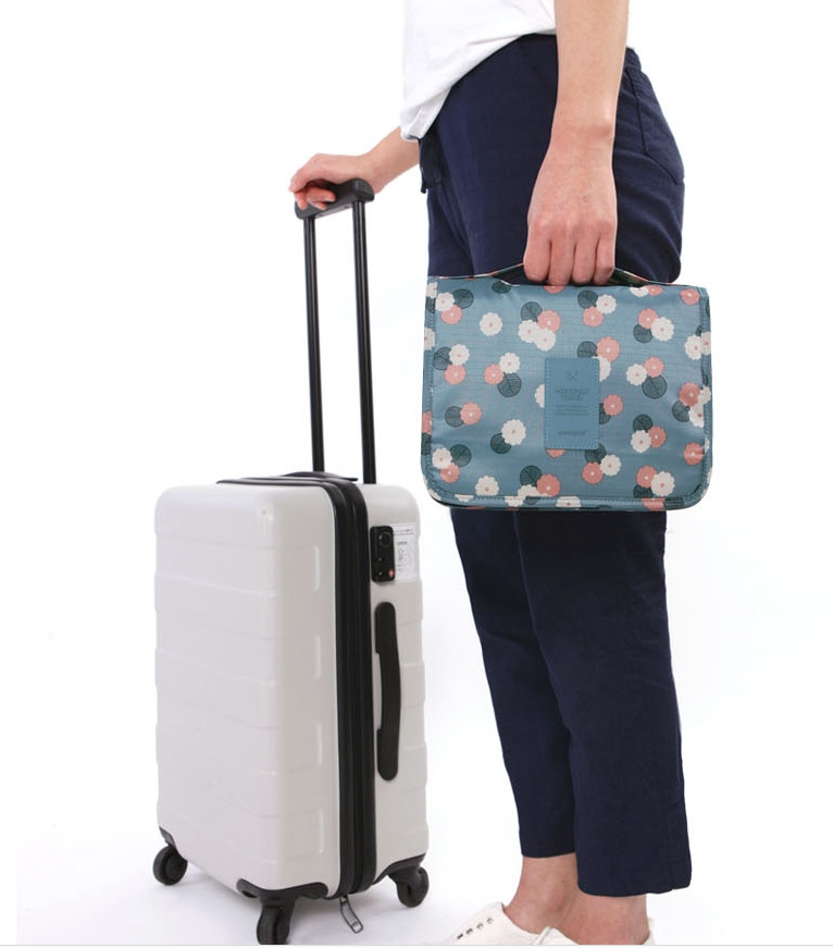 Travel set High quality waterproof portable man toiletry bag women cosmetic organizer pouch Hanging wash bags