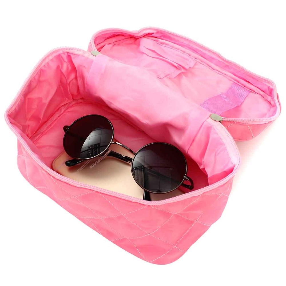 Fashion Lady Organisatorbeutel Multifunktions Kosmetischer Aufbewahrungsbeutel Damen make up Einsatz Mit Taschen Kult