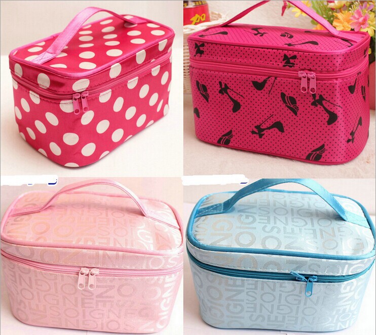 Koreanische kosmetische Hersteller Spot Großhandel neue hohe Kapazität tragbare Paket Quartet Schmuck Tasche