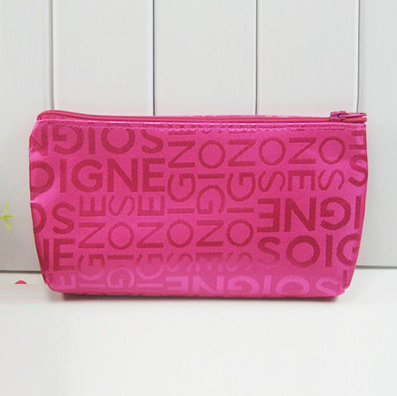 kundenspezifische gestreifte make up Tasche werbegeschenke weiblichen Koreanischen Kosmetischen eintritt paket