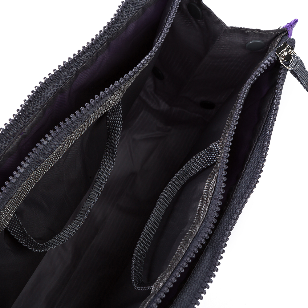 Damen Mädchen Multifunktionale Solide Kosmetiktasche Reißverschluss Schminktasche Speicherbeutel