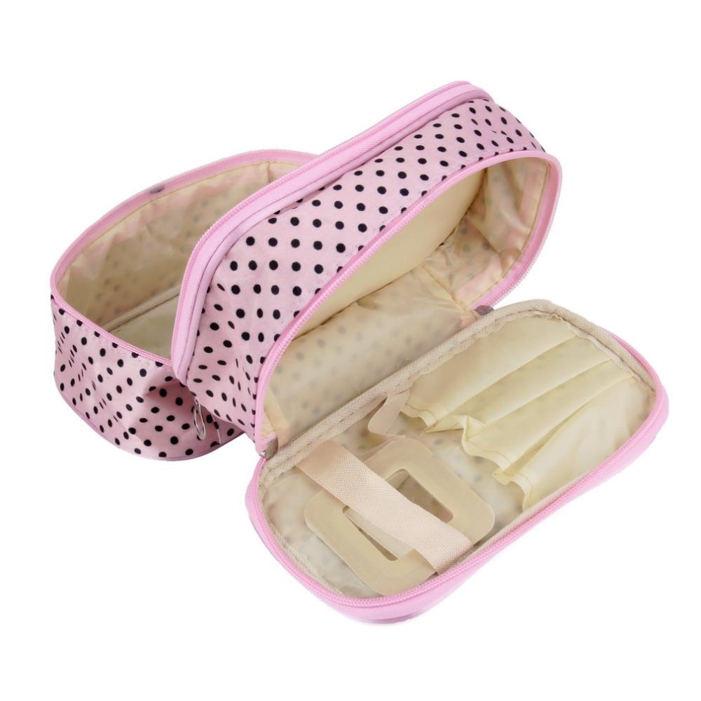 Kosmetiktasche Make Up Dot Zip Bag Hanging Toiletry Reise Handtasche