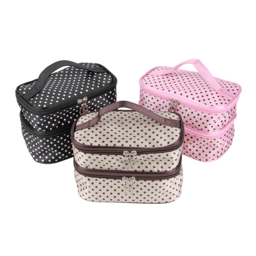 Kosmetiktasche Make Up Dot Zip Bag Hanging Toiletry Reise Handtasche