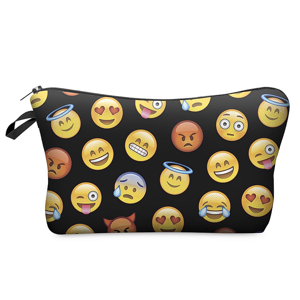 3D Druck Make Up Taschen Mit Multicolor Muster Nette Kosmetik Pouchs Für Reise Damen Beutel Damen KosmetikTasche