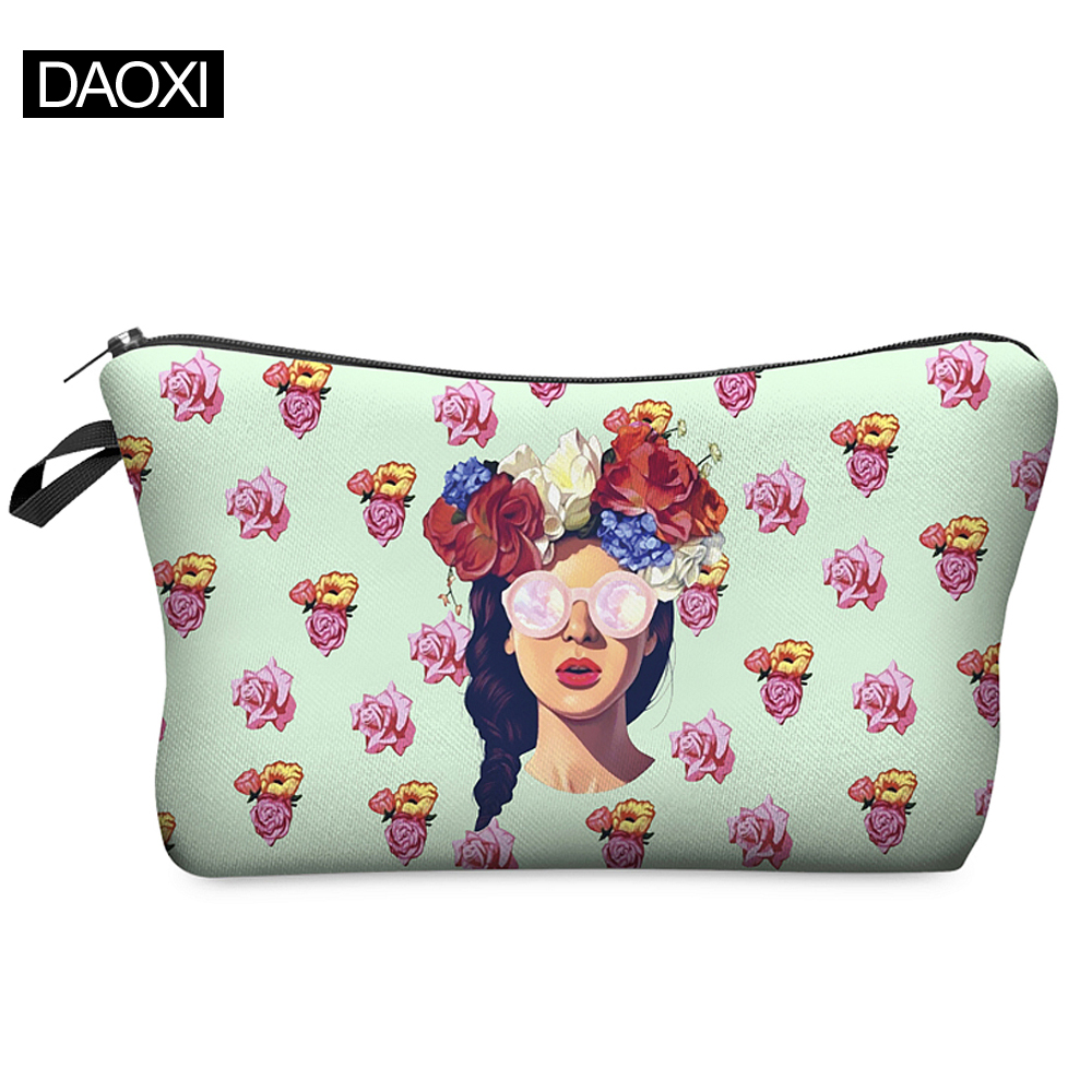 3D Druck Make Up Taschen Mit Multicolor Muster Nette Kosmetik Pouchs Für Reise Damen Beutel Damen KosmetikTasche