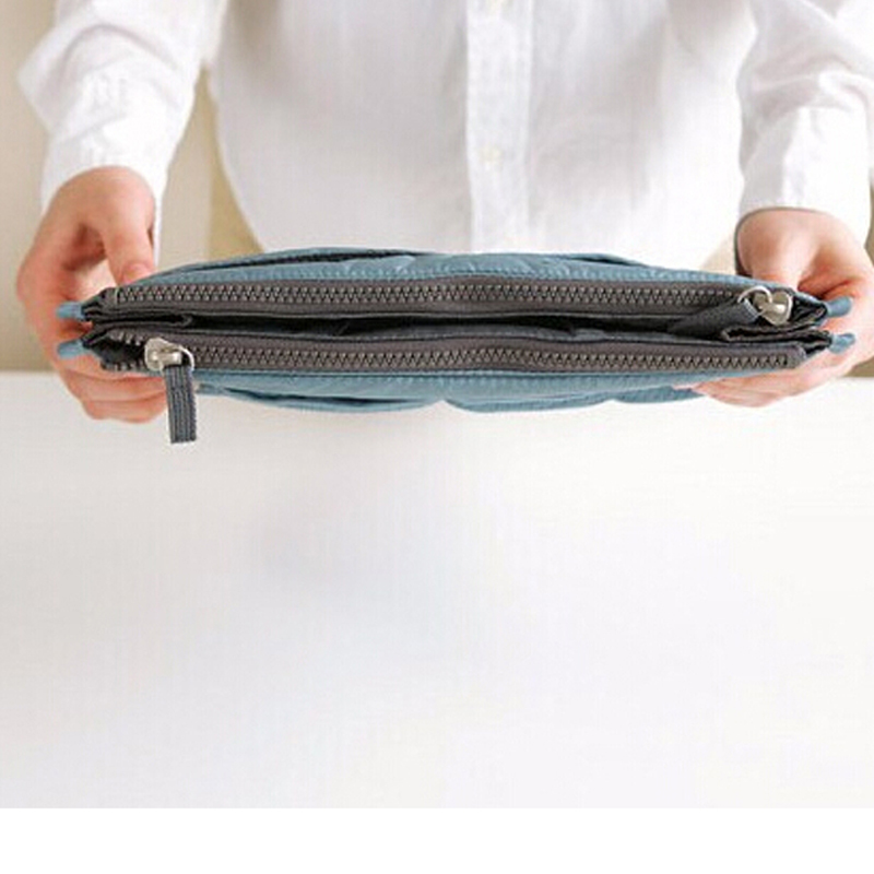 Neue hot verkauft nylon wasserfestes make up Taschen veranstalter Damen kosmetische fälle outdoor Reisetasche