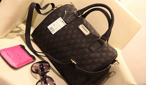 Europäischen und amerikanischen neue Welle von niedrigen schwarz Eimer Schulter Messenger Lingge Kissen Tragbare