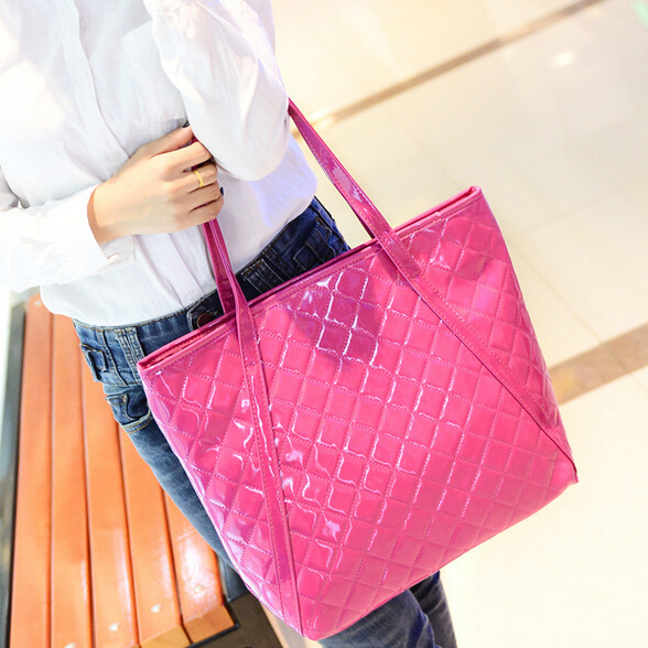 neue Design Koreanischen Stil Damen LackLeder Handtaschen Mode Damen Tasche messenger bags Gute Qualität