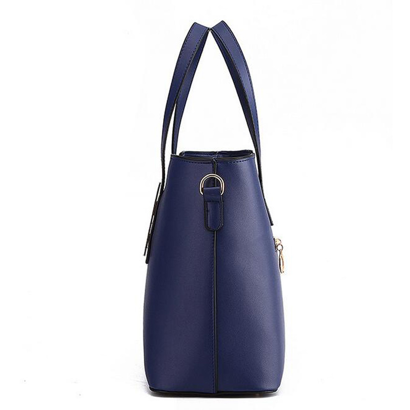 Damen Top griff Tasche Umhängetaschen Pu Leder Handtaschen Solide Tote Bolsas Feminina Borse Weibliche Herold Mode