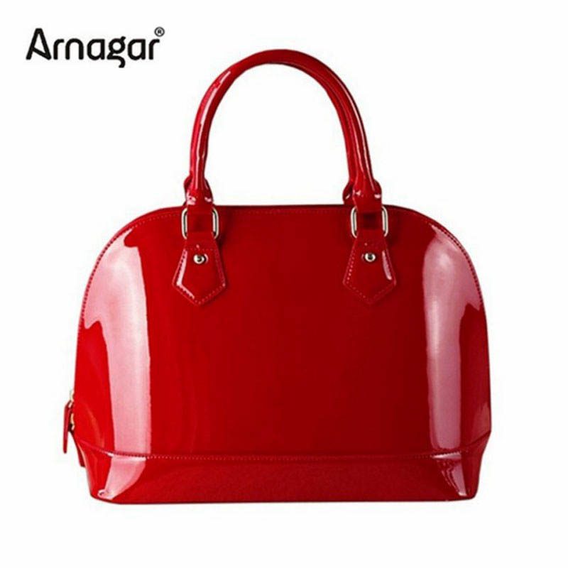 neue lackLeder Tragetaschen Handtaschen Damen berühmte marken shell Taschen Damen Handtaschen luxus Handtaschen