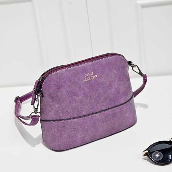 neue mode Frosted Shell Damen Leder Handtasche kleine Umhängetaschen Weiblichen crossbody Tasche Damen bolsas