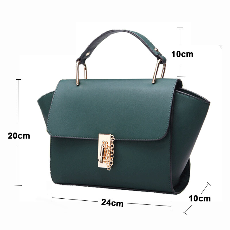 Neue Mode Damen Marke Designer Inspire Umhängetaschen Trapeze Ohren Smiley Schaukel tricolor Schloss Promi