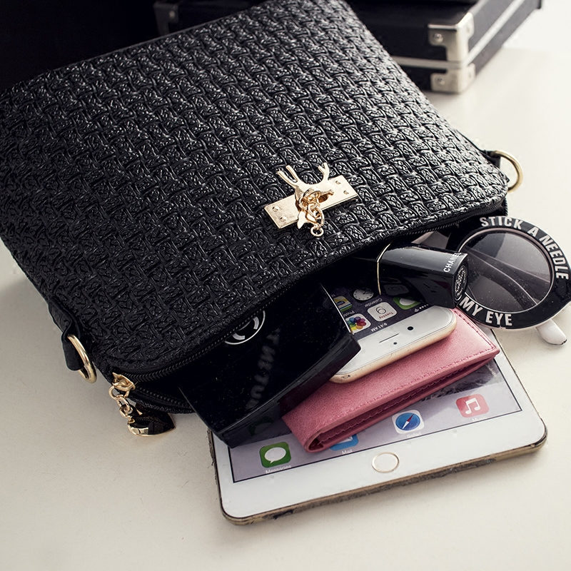 Neu kommen pu Leder Damen Taschen mode geprägte Damen Handtasche kleine Kette Umhängetasche umhängetasche