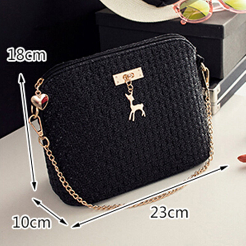 Neu kommen pu Leder Damen Taschen mode geprägte Damen Handtasche kleine Kette Umhängetasche umhängetasche