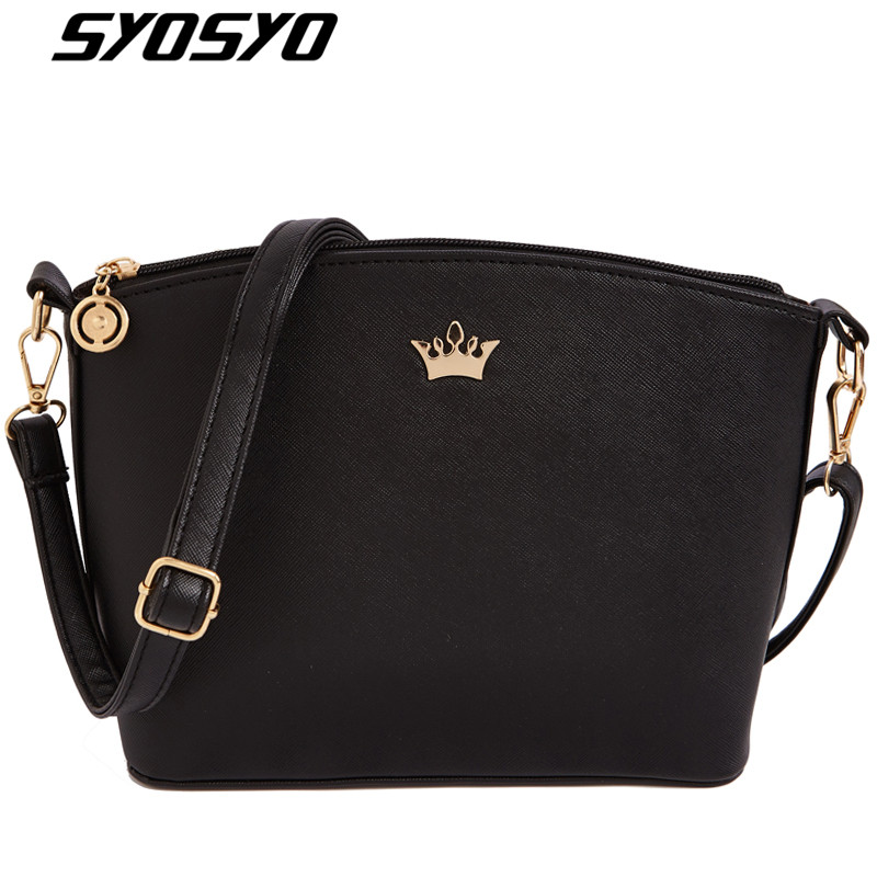 Hit Ihre Herz neue Mode Shell Damen Messenger Bags Cross Muster Damen Taschen PU Leder Mini Damen Umhängetasche