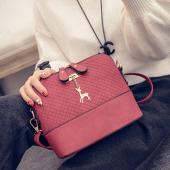 HEIßER VERKAUF Damen Messenger Bags Mode Mini Bag Mit Hirsch Spielzeug Shell Form Tasche Damen Schultertasche