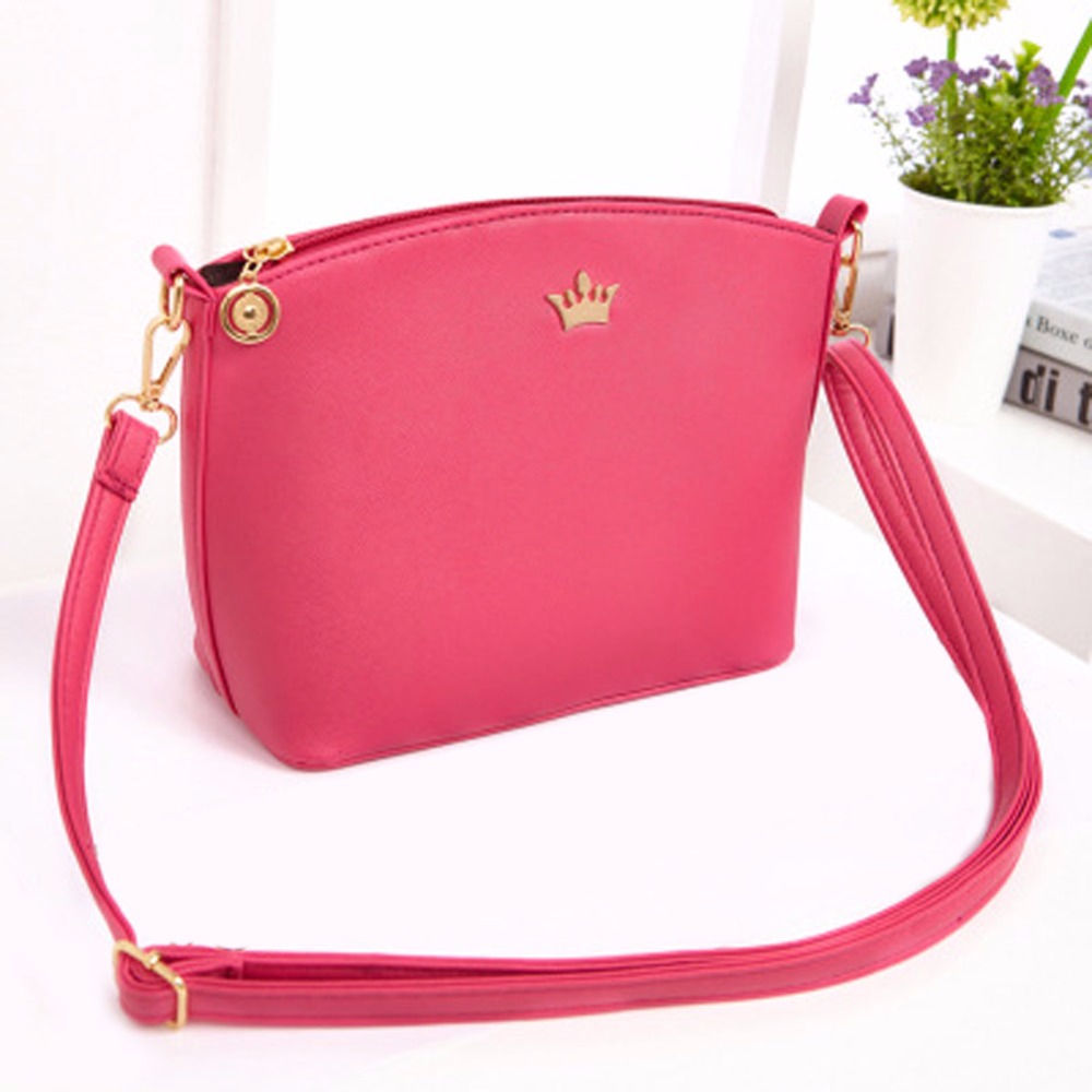 Casual Kleine Kaiserkrone Candy Farbe Handtaschen Neue Mode Kupplungen Dame parteiHandtasche Damen Crossbody Schulter