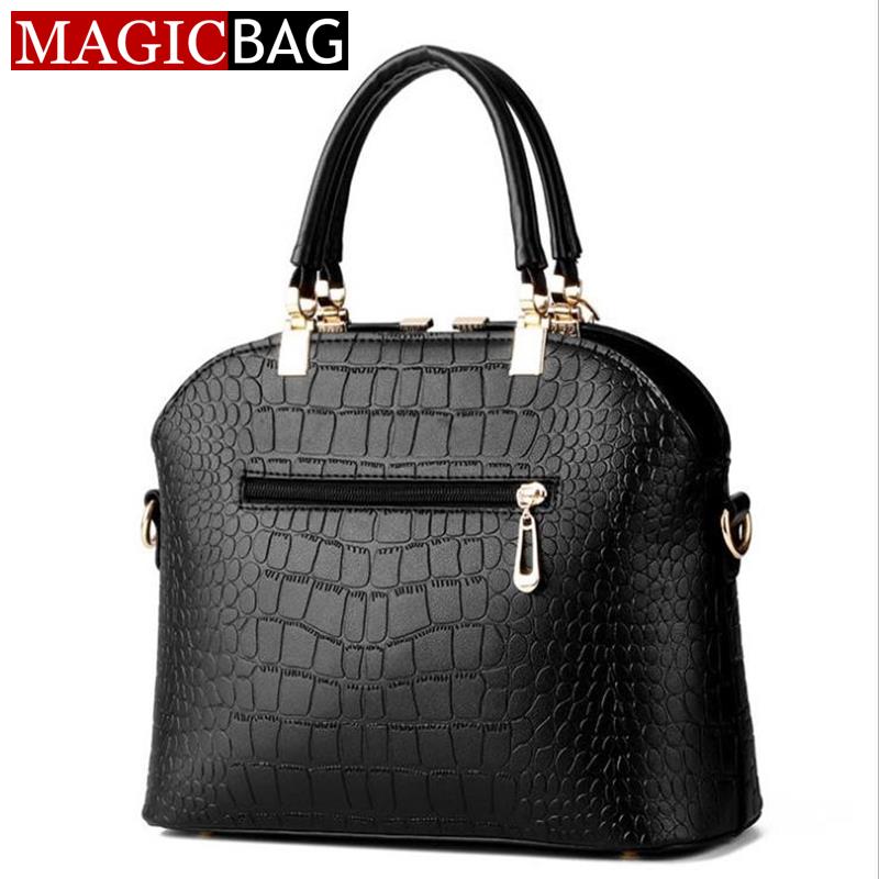 MAGICBAG Damen Berühmte marke designer Luxus Leder Handtaschen Damen Umhängetasche Damen krokodil muster
