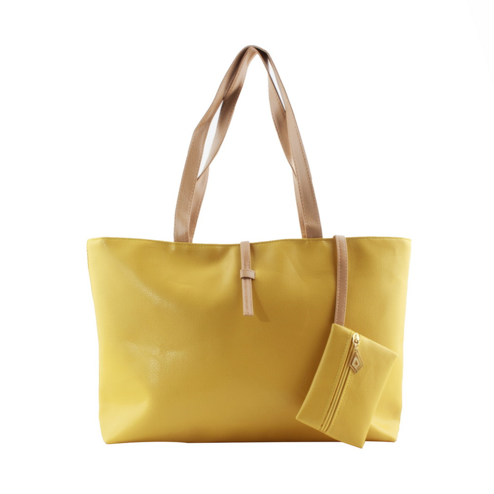 Mode Damen Multi farben Schultertasche Damen Einkaufstasche Einfache und Stilvolle Handtasche Elegante Luxus pu