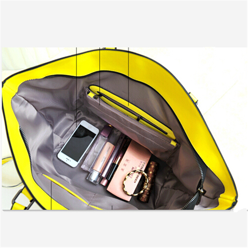 Luxus marke pu Leder Damen Handtasche Umhängetaschen schwarz orange rosa solide zipper große große