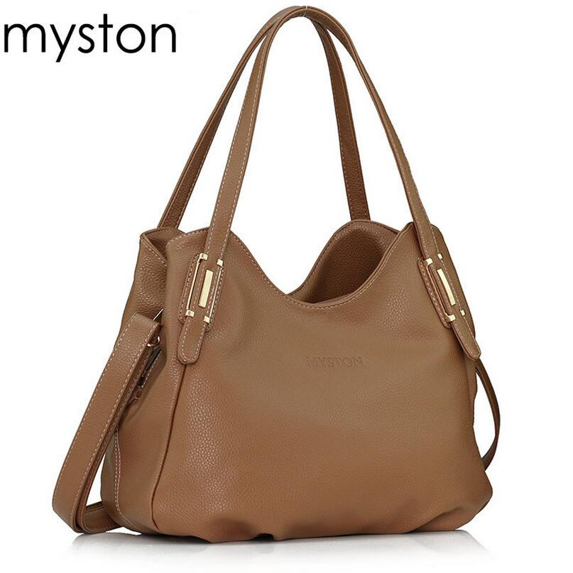 alle Jahreszeiten geprägt echtem Leder Damen Taschen Famous Brand echtes Leder Handtaschen Damen Casual Schulter